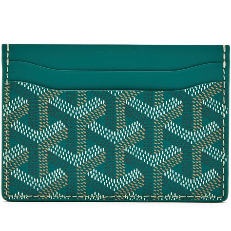 women's goyard wallet cardholder|Goyard card holder inside.